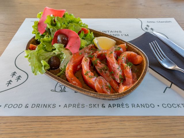 OFF PISTE Gravelax de truite